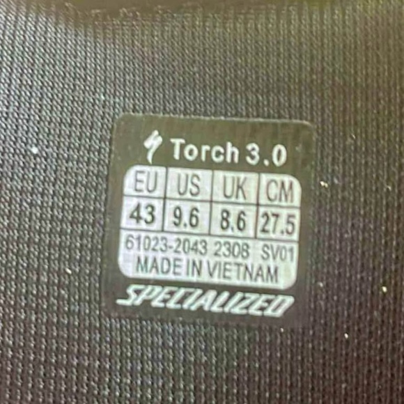 Specialized Torch 3.0 Cycling Shoes - Picture 11 of 11